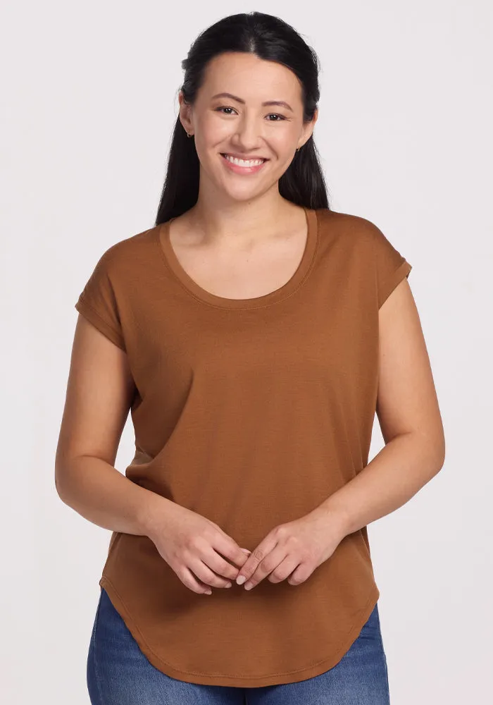 Gabi Tunic Top - Sahara Dust