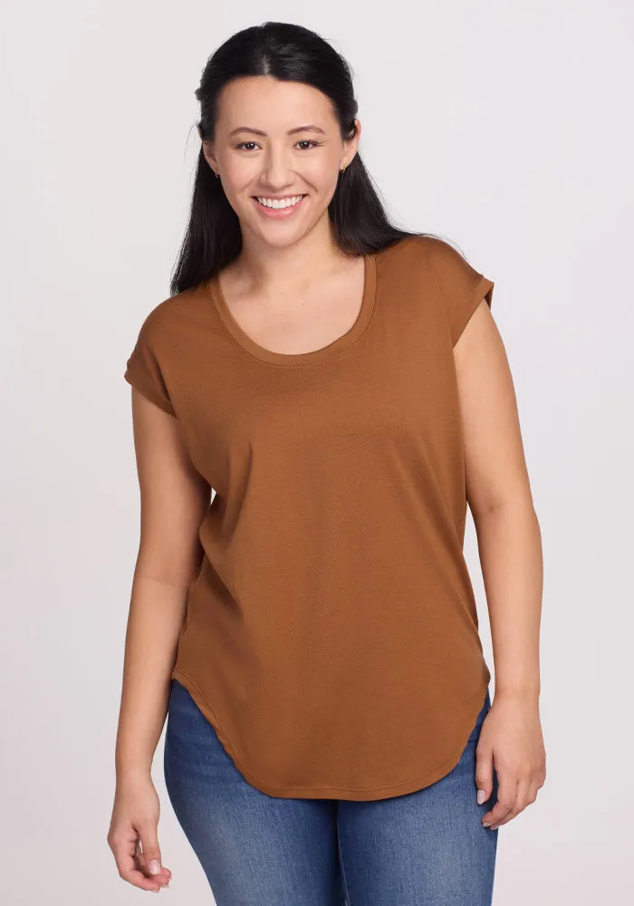 Gabi Tunic Top - Sahara Dust