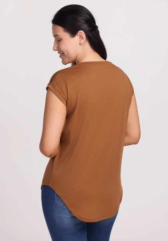 Gabi Tunic Top - Sahara Dust
