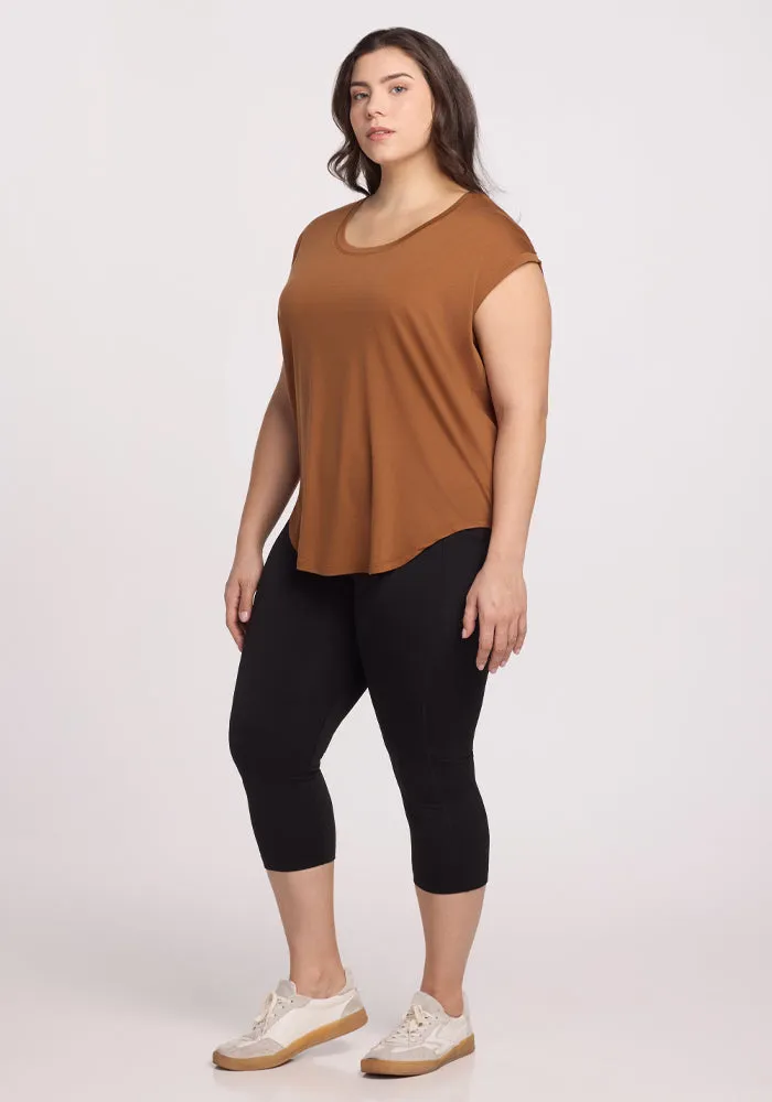 Gabi Tunic Top - Sahara Dust