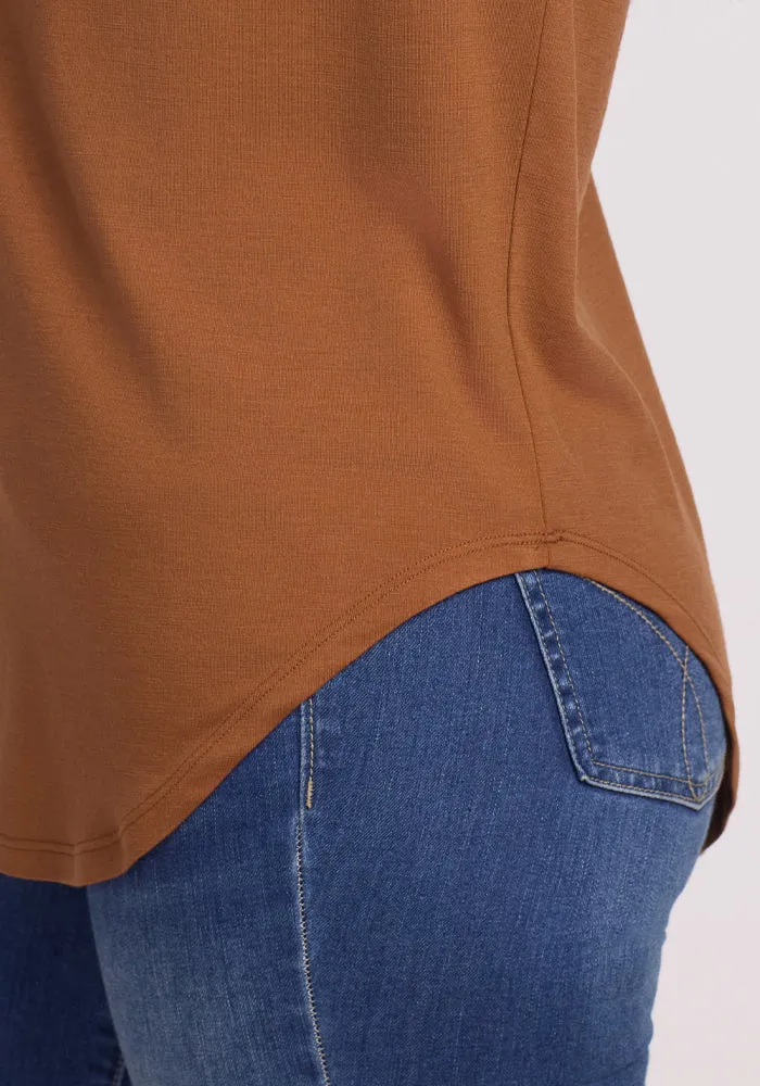 Gabi Tunic Top - Sahara Dust