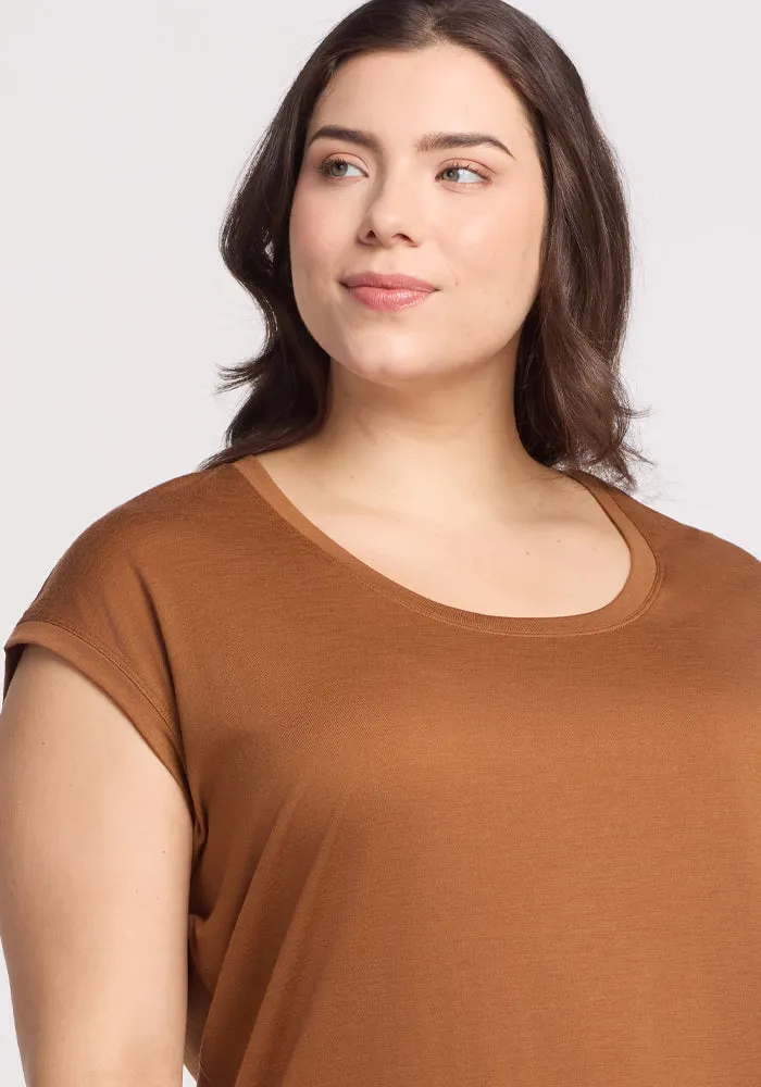 Gabi Tunic Top - Sahara Dust