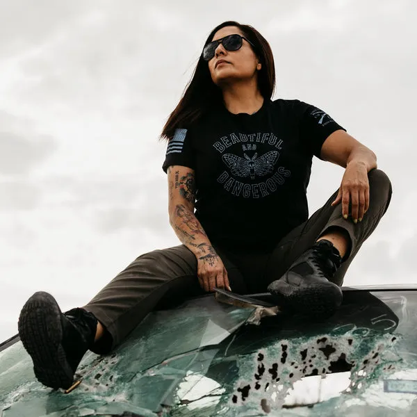 Grunt Style Beautiful and Dangerous T-Shirt - Womens