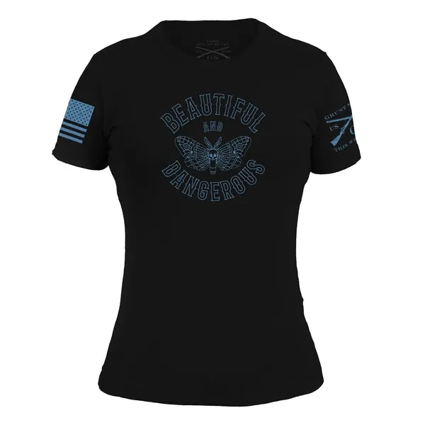 Grunt Style Beautiful and Dangerous T-Shirt - Womens