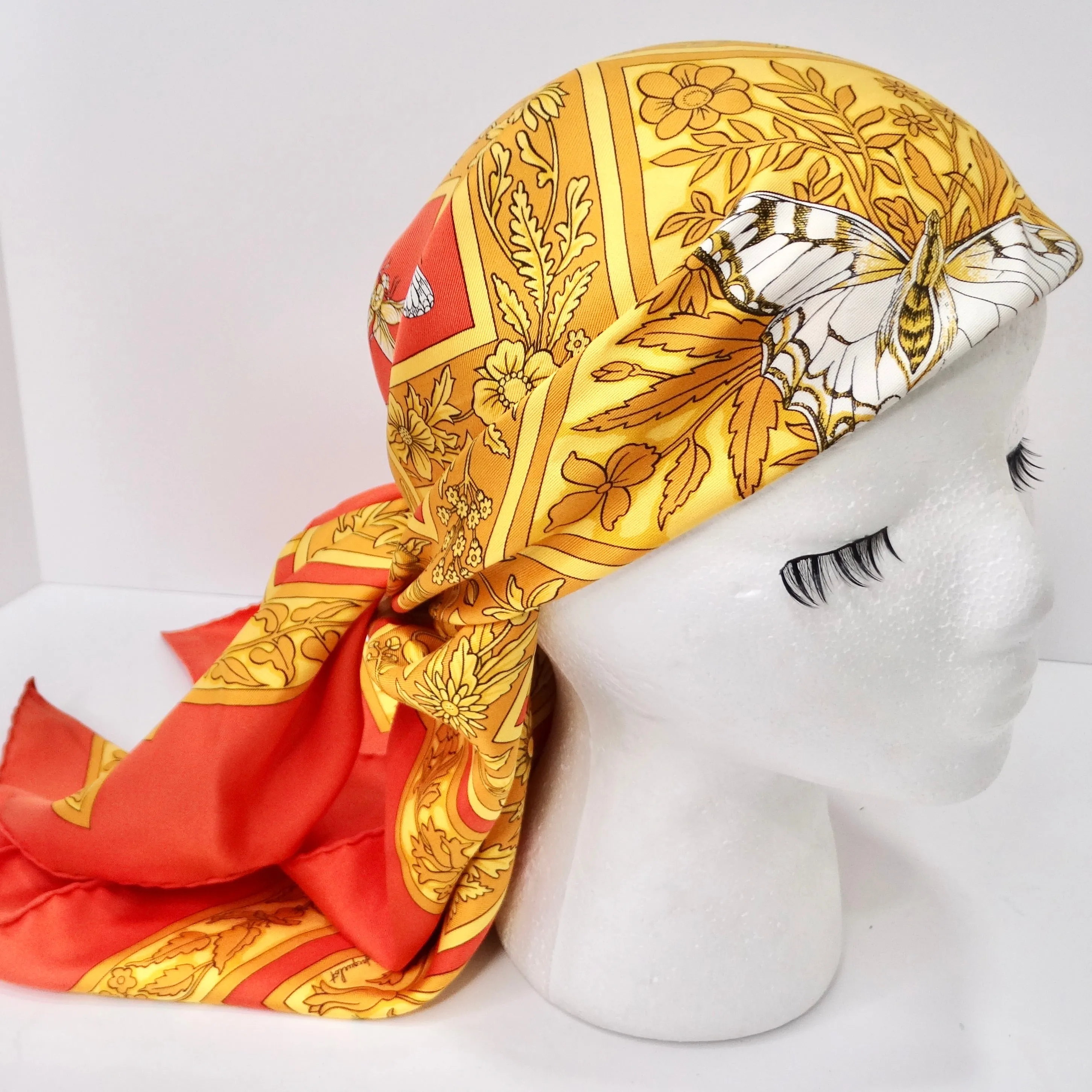 Hermes Jacquelot Joyaux de Lete 100% Silk Scarf