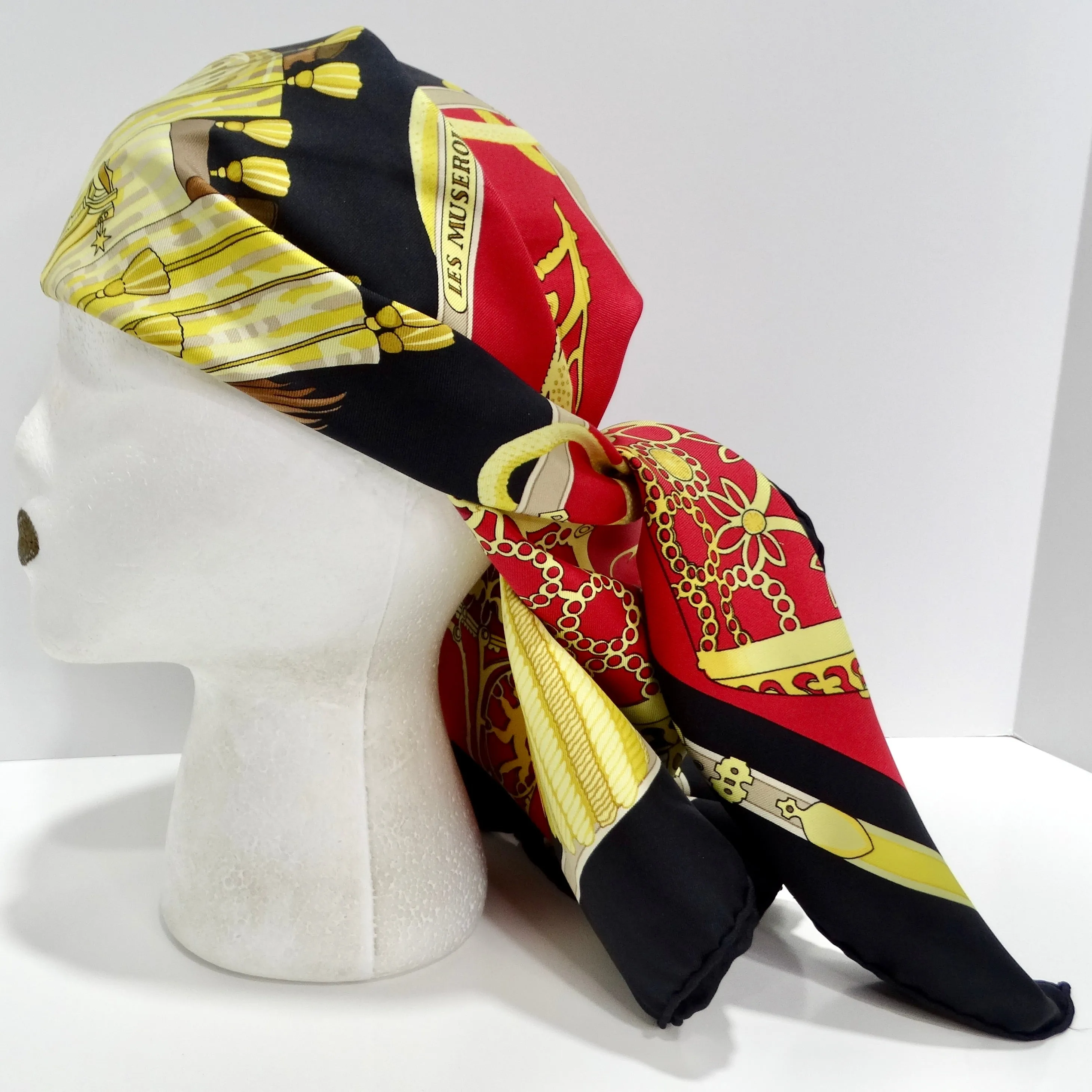 Hermes Les Muserolles Silk Scarf