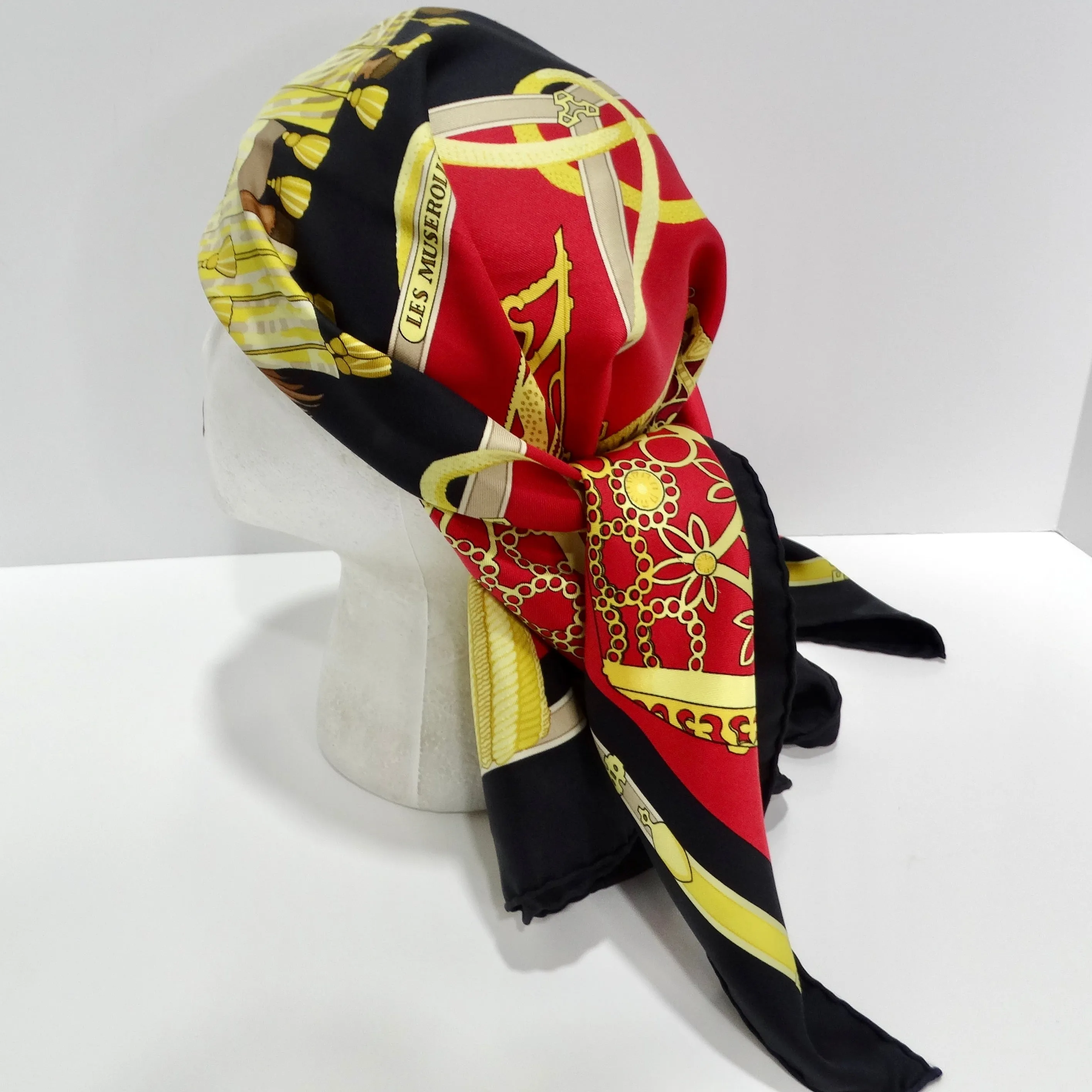 Hermes Les Muserolles Silk Scarf