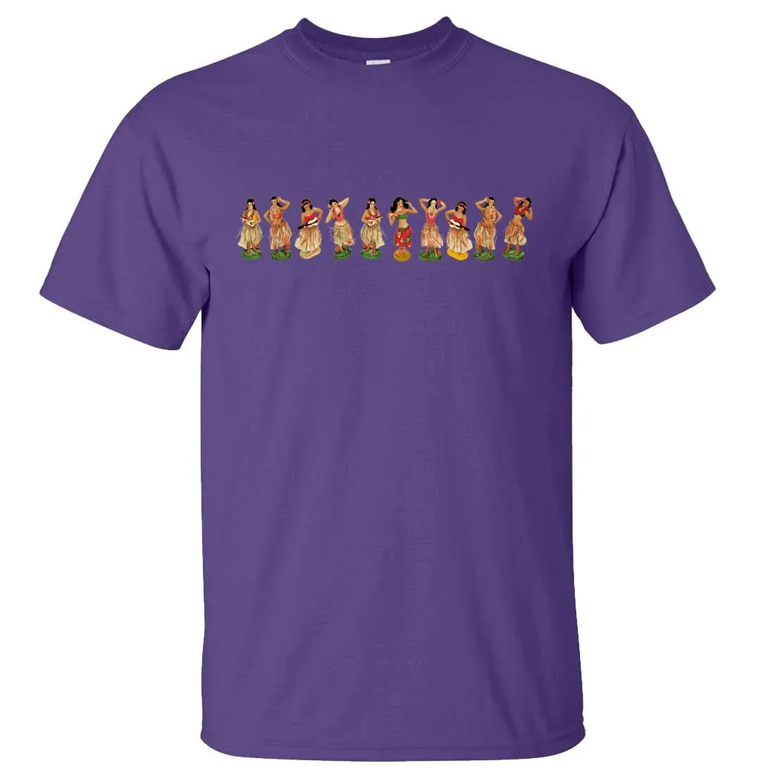 Hula Girl Wrap Asst Colors T-shirt/tee