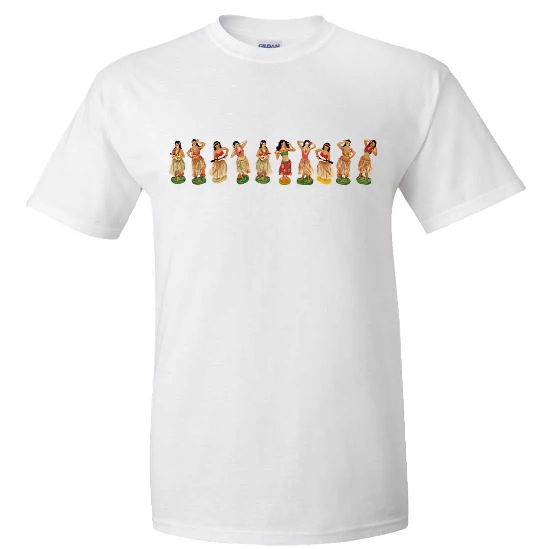 Hula Girl Wrap Asst Colors T-shirt/tee