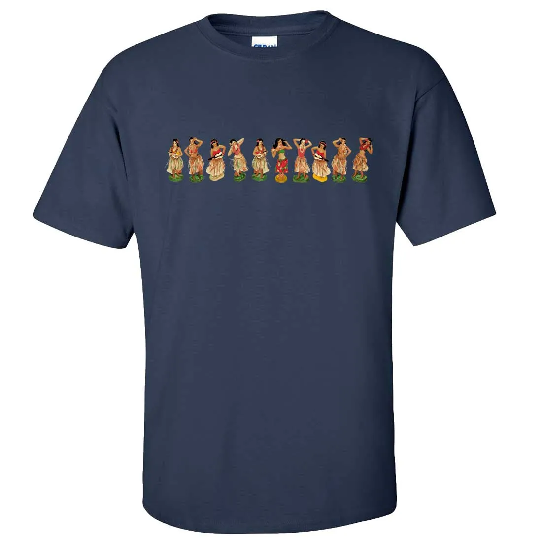 Hula Girl Wrap Asst Colors T-shirt/tee