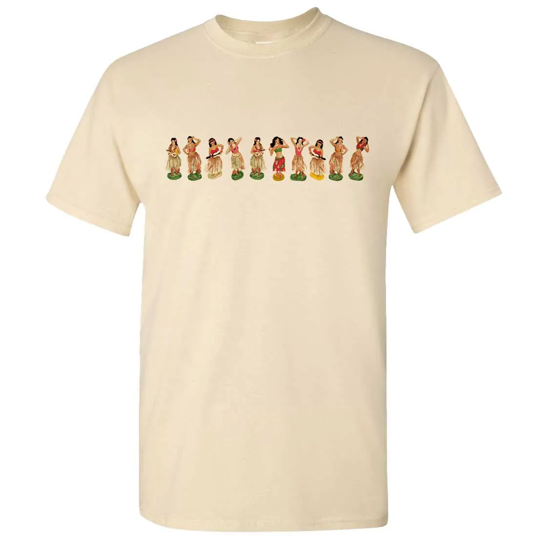 Hula Girl Wrap Asst Colors T-shirt/tee