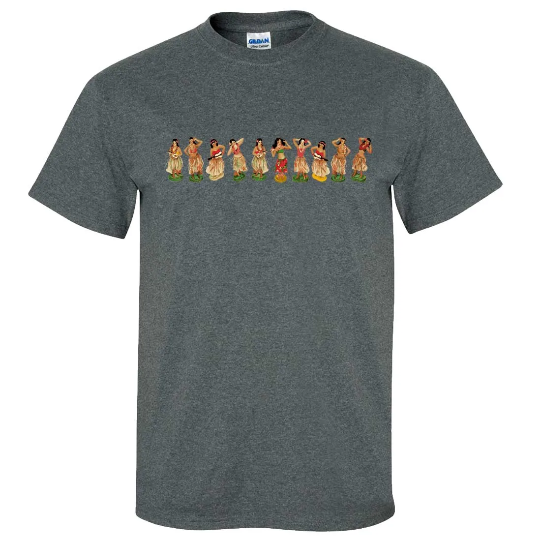 Hula Girl Wrap Asst Colors T-shirt/tee