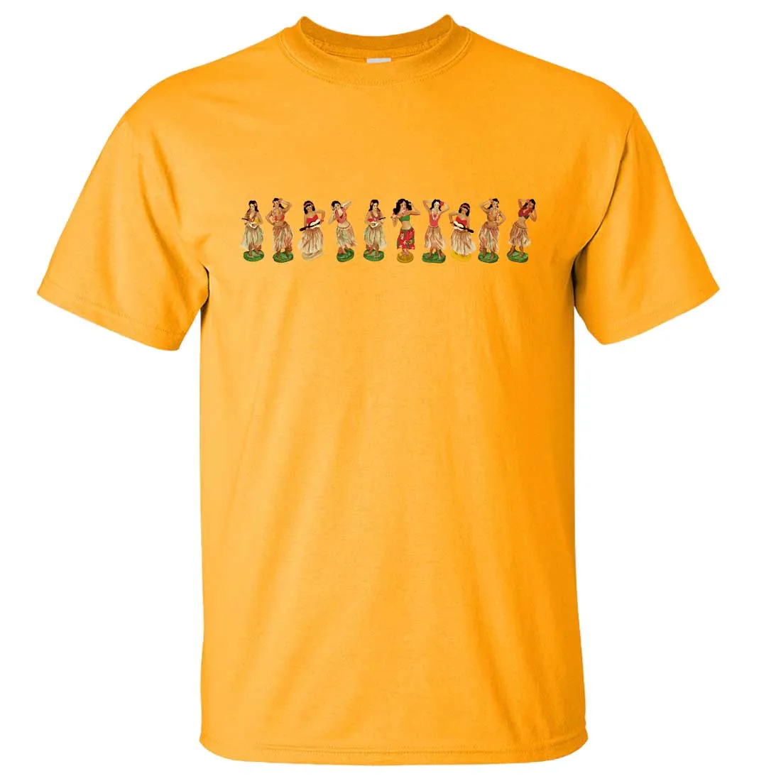 Hula Girl Wrap Asst Colors T-shirt/tee