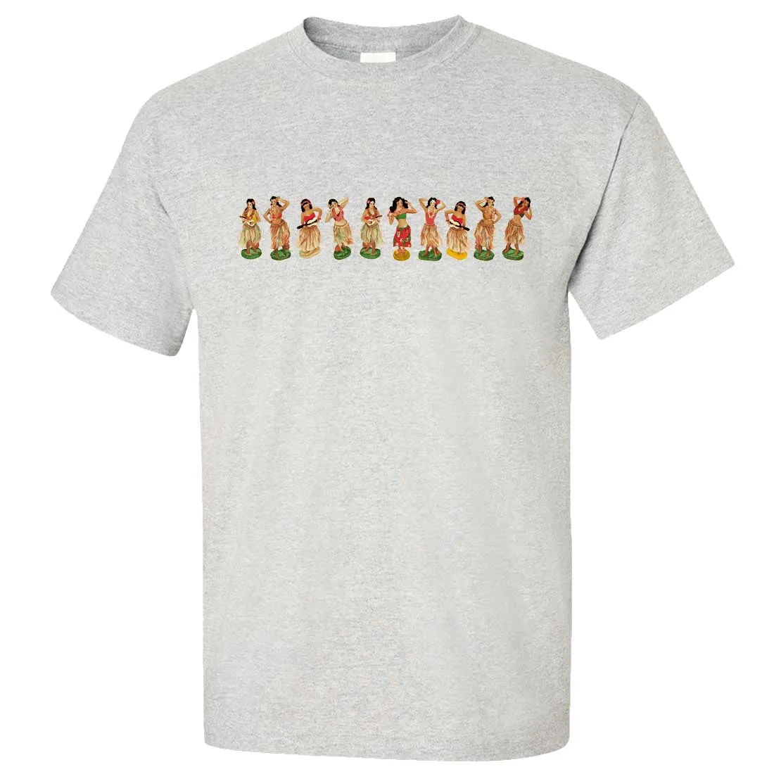 Hula Girl Wrap Asst Colors T-shirt/tee