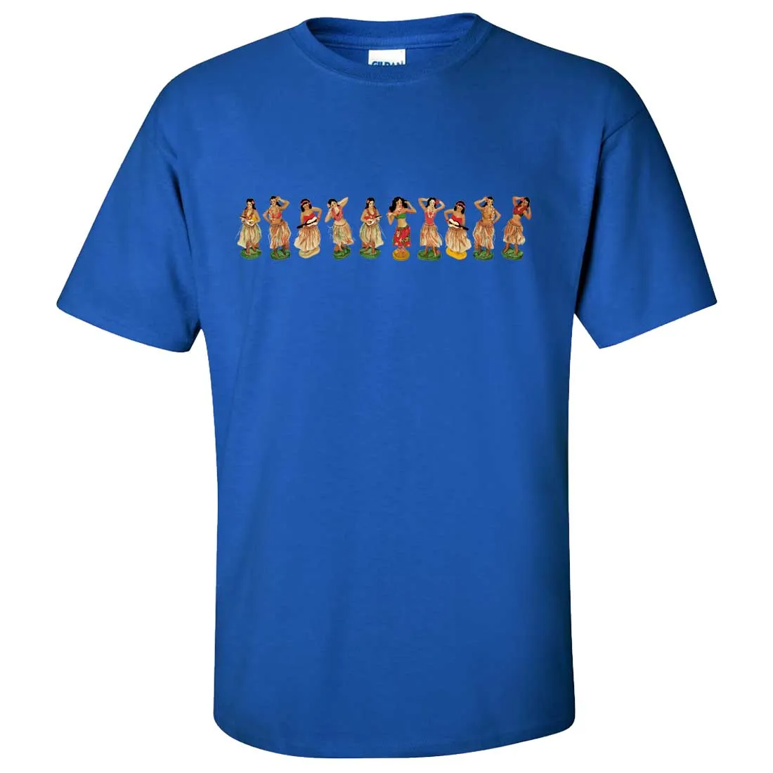 Hula Girl Wrap Asst Colors T-shirt/tee