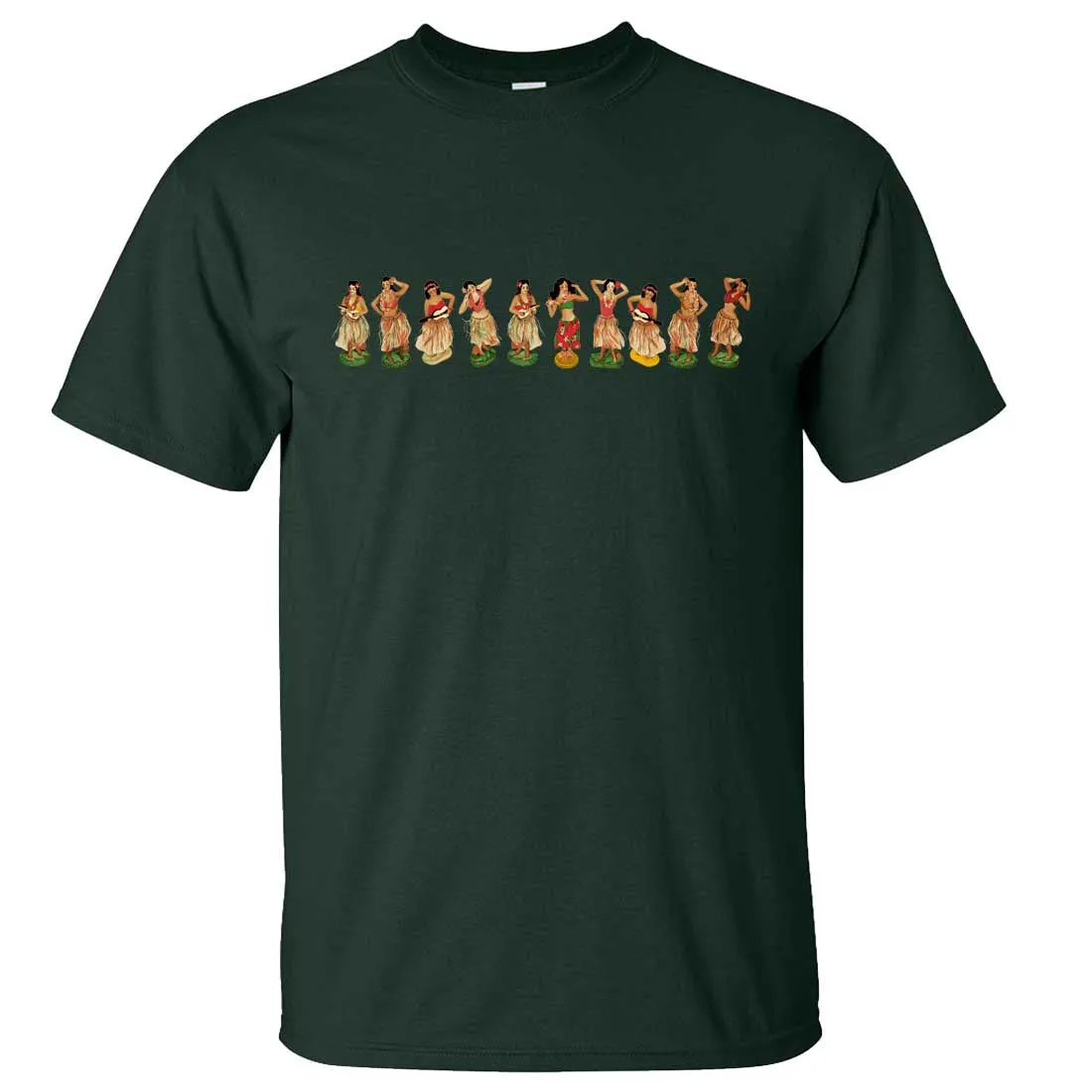Hula Girl Wrap Asst Colors T-shirt/tee
