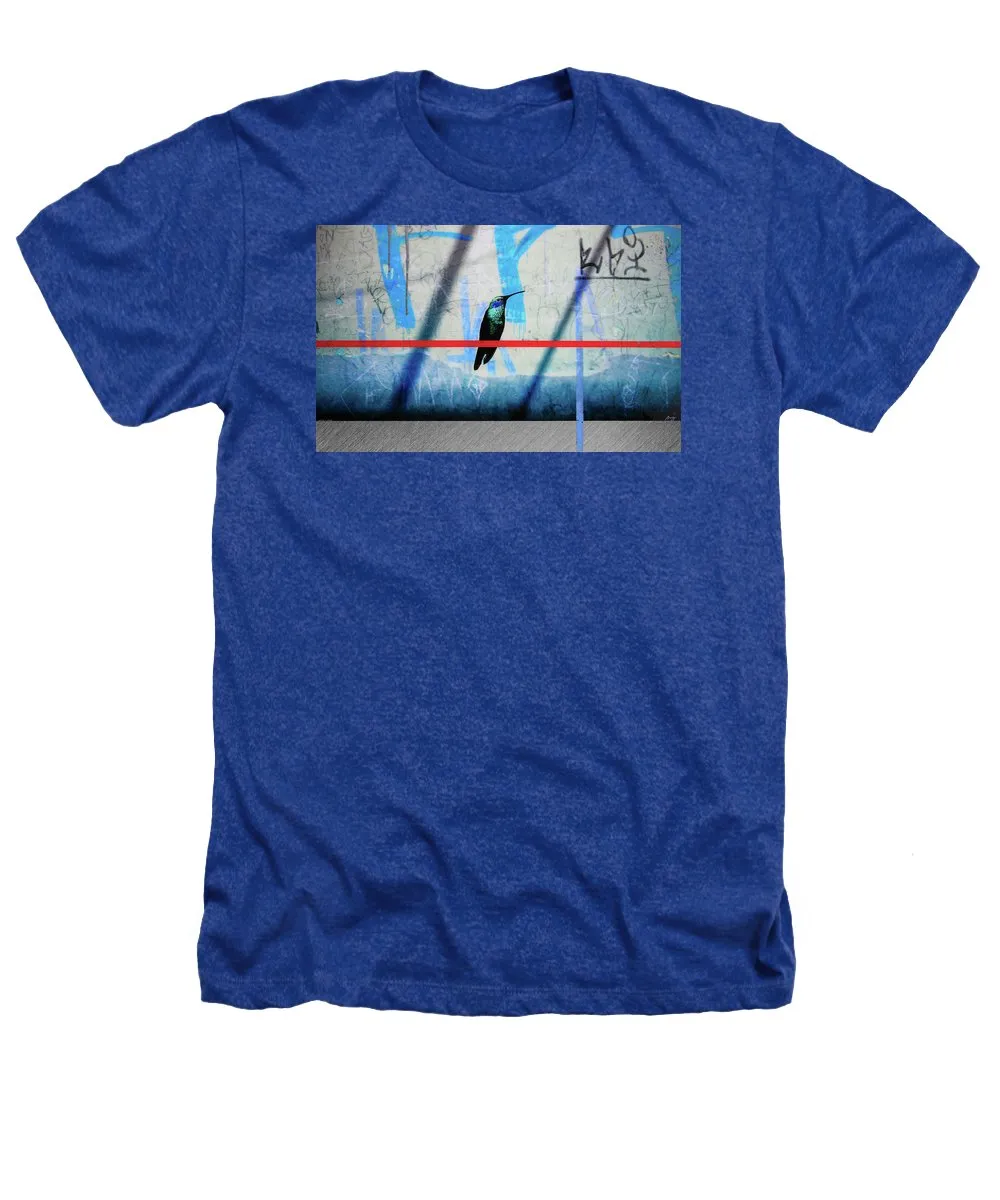 Humming Bird Grafitti - Heathers T-Shirt