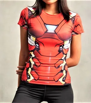 IRON MAN Women's Gym T-Shirt