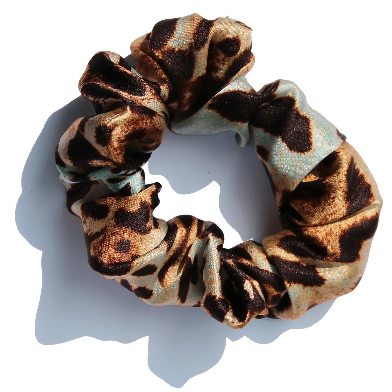 Italian Silk Hair Scrunchie / Print Options