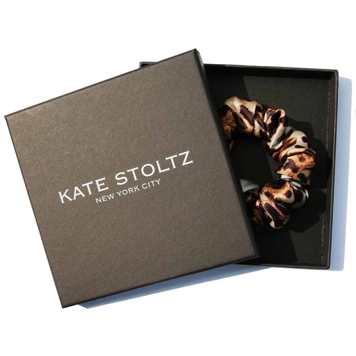 Italian Silk Hair Scrunchie / Print Options
