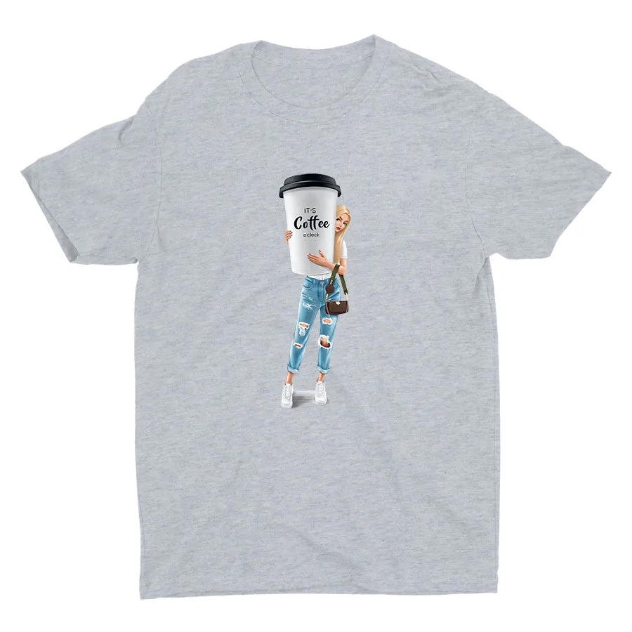 It's Coffee O'clock Cotton Tee
