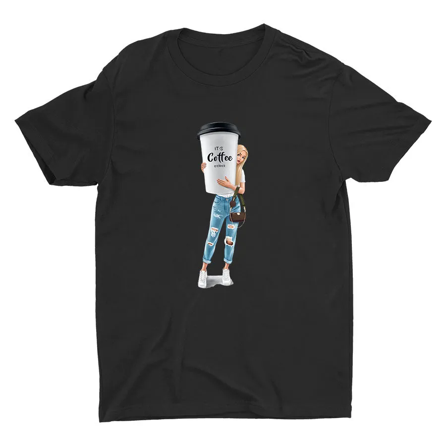 It's Coffee O'clock Cotton Tee