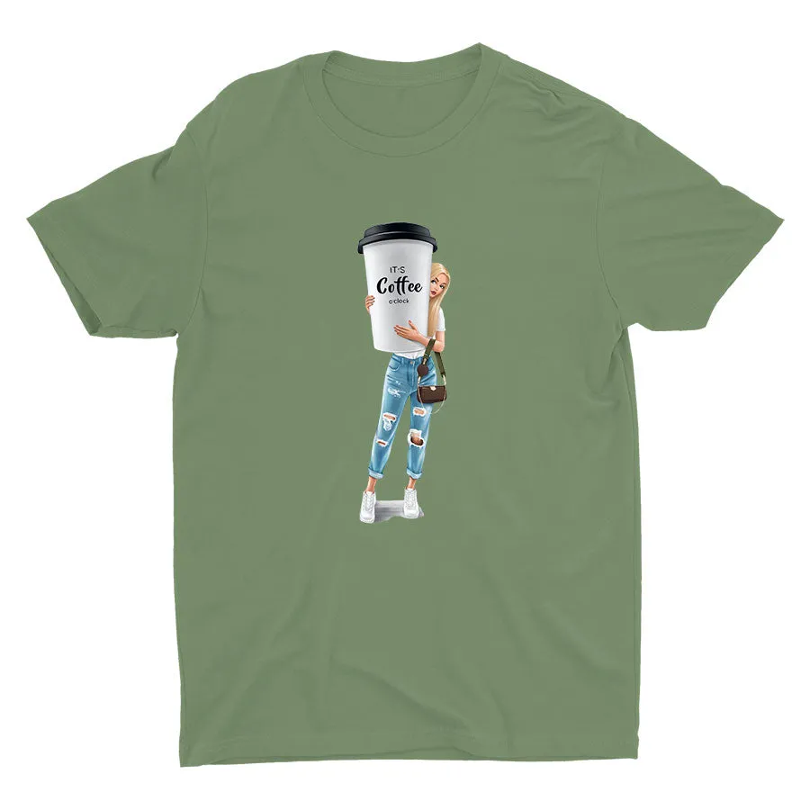 It's Coffee O'clock Cotton Tee