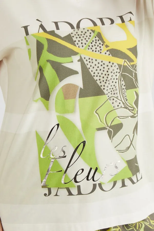 J'ADORE LES FLEURS T-SHIRT