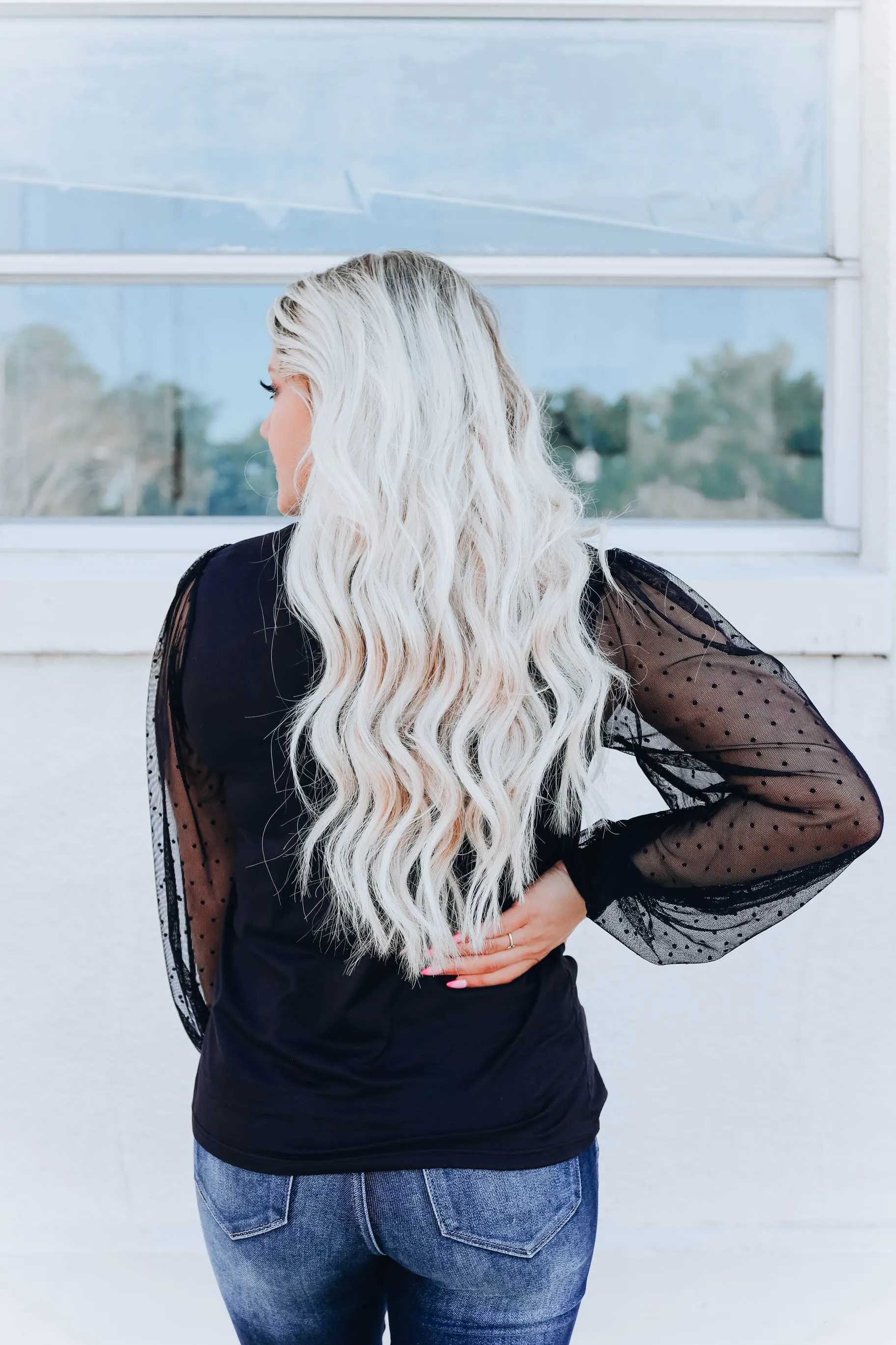 Just the Essentials Top- Black