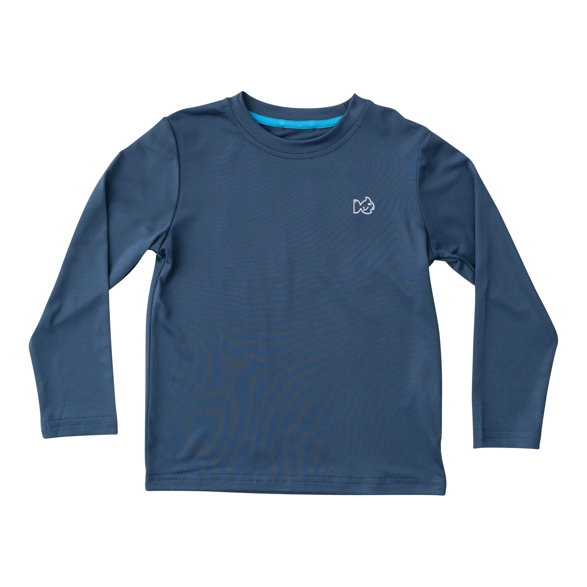 Kid's Pro Performance Long Sleeve Fishing T-shirt with Pier Art