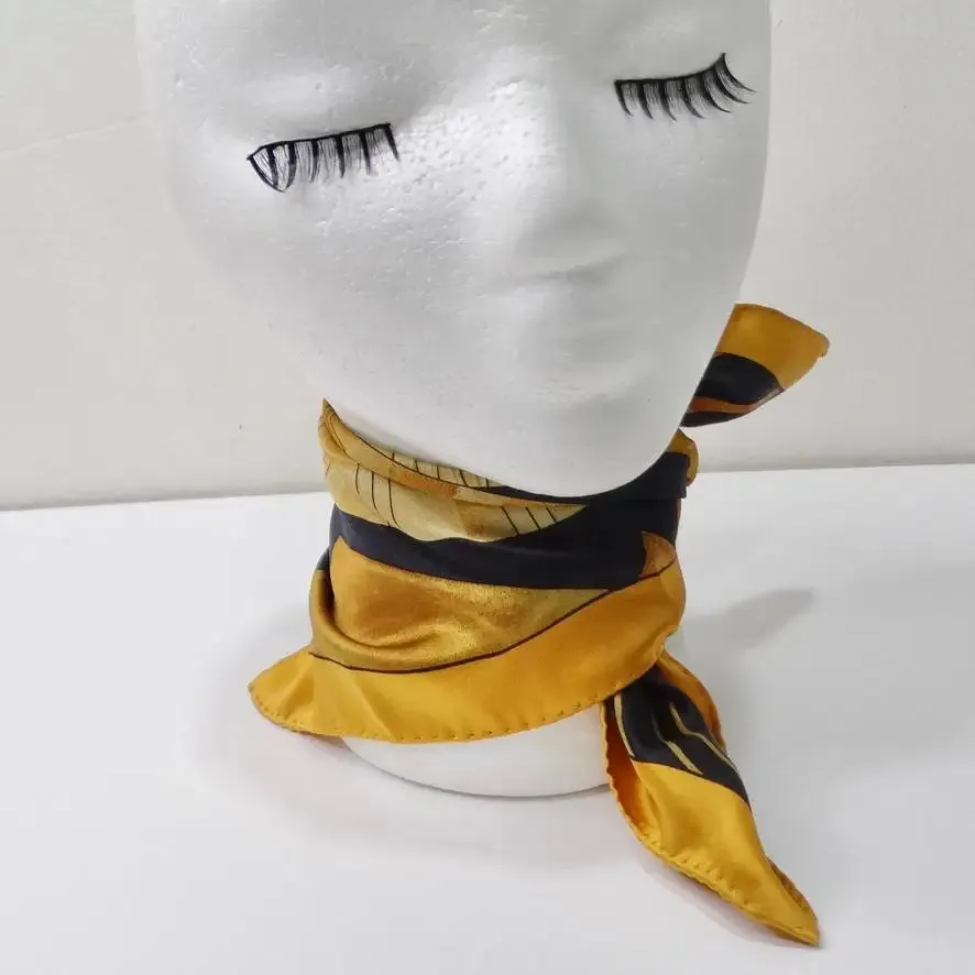 Lanvin Printed Silk Handkerchief