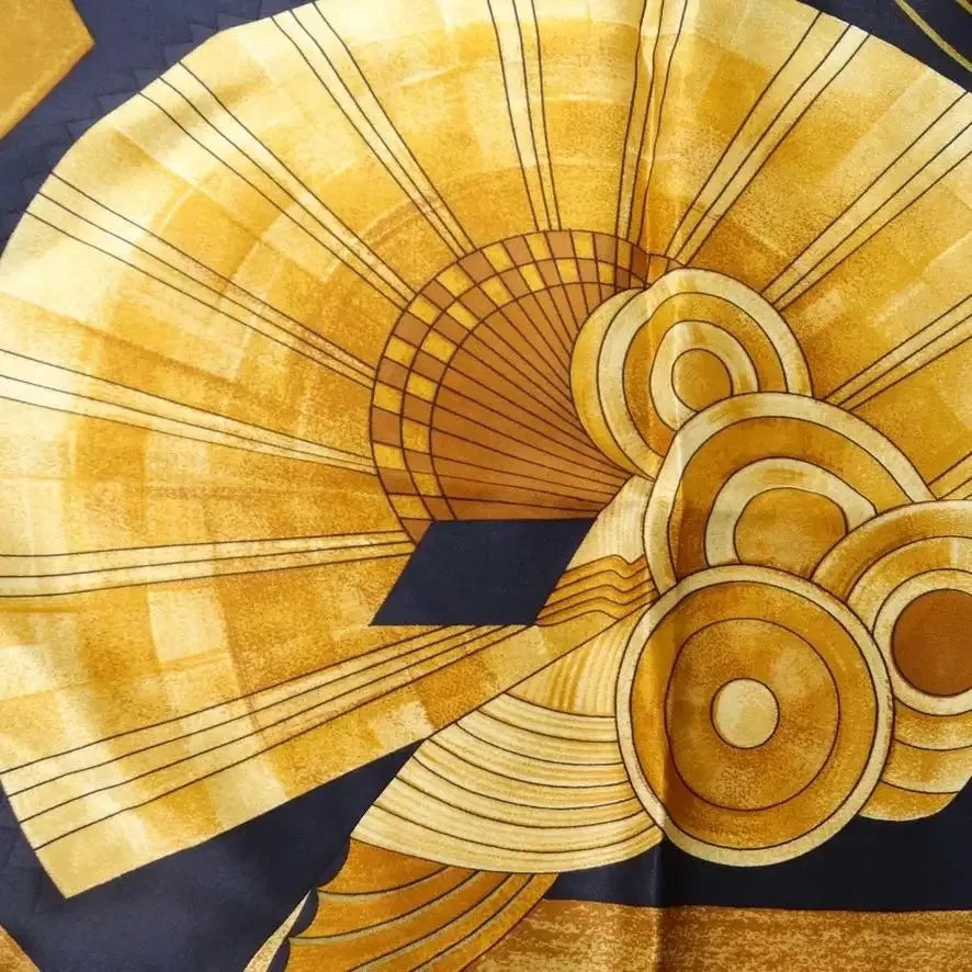 Lanvin Printed Silk Handkerchief