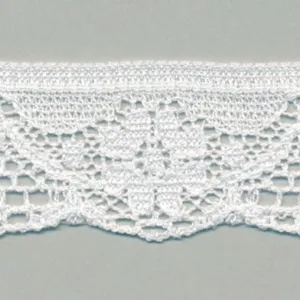 Leavers Trimming Lace #00 Off White