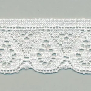 Leavers Trimming Lace #00 Off White