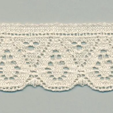 Leavers Trimming Lace #158 Milk