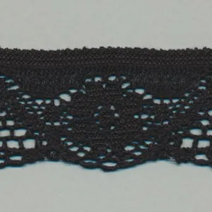 Leavers Trimming Lace #50 Black