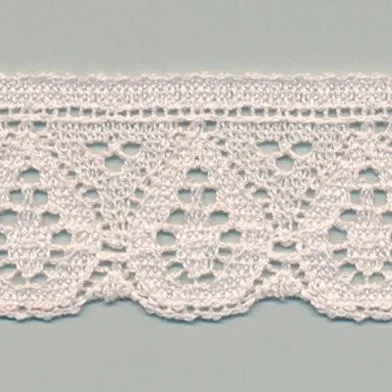 Leavers Trimming Lace #60 Marshmallow Pink