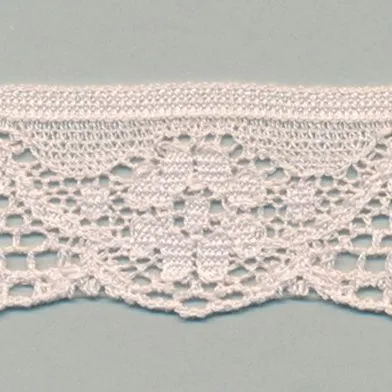 Leavers Trimming Lace #60 Marshmallow Pink