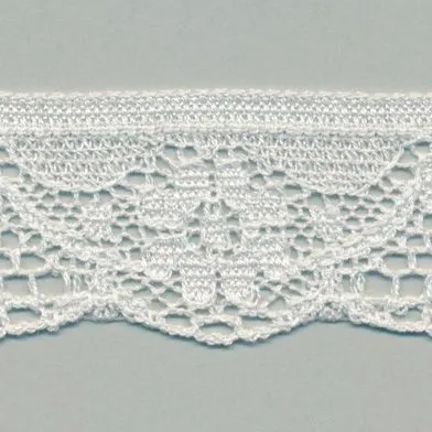 Leavers Trimming Lace #81 Powder Blue