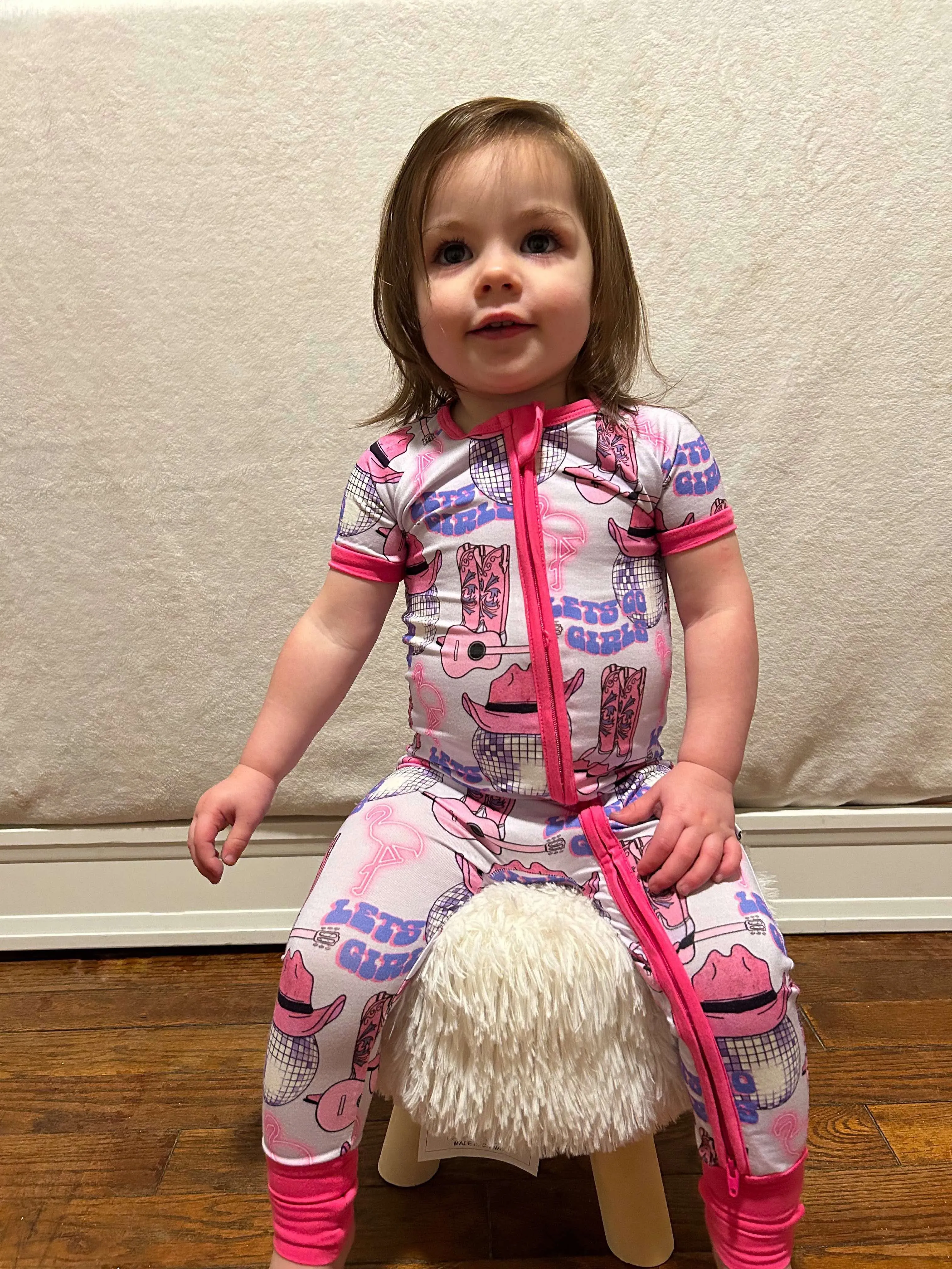 Let’s Go Girls Short Sleeve Bamboo Sleeper