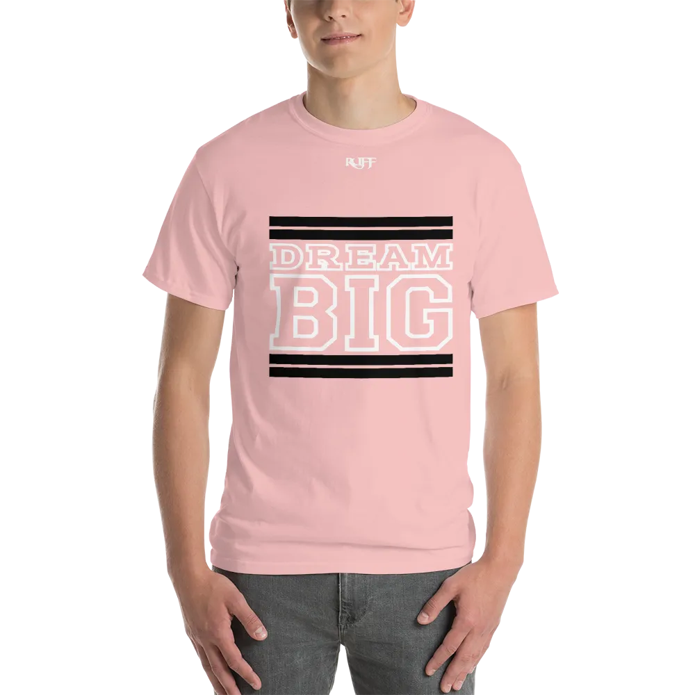 Light Pink Black and White Short Sleeve T-Shirt