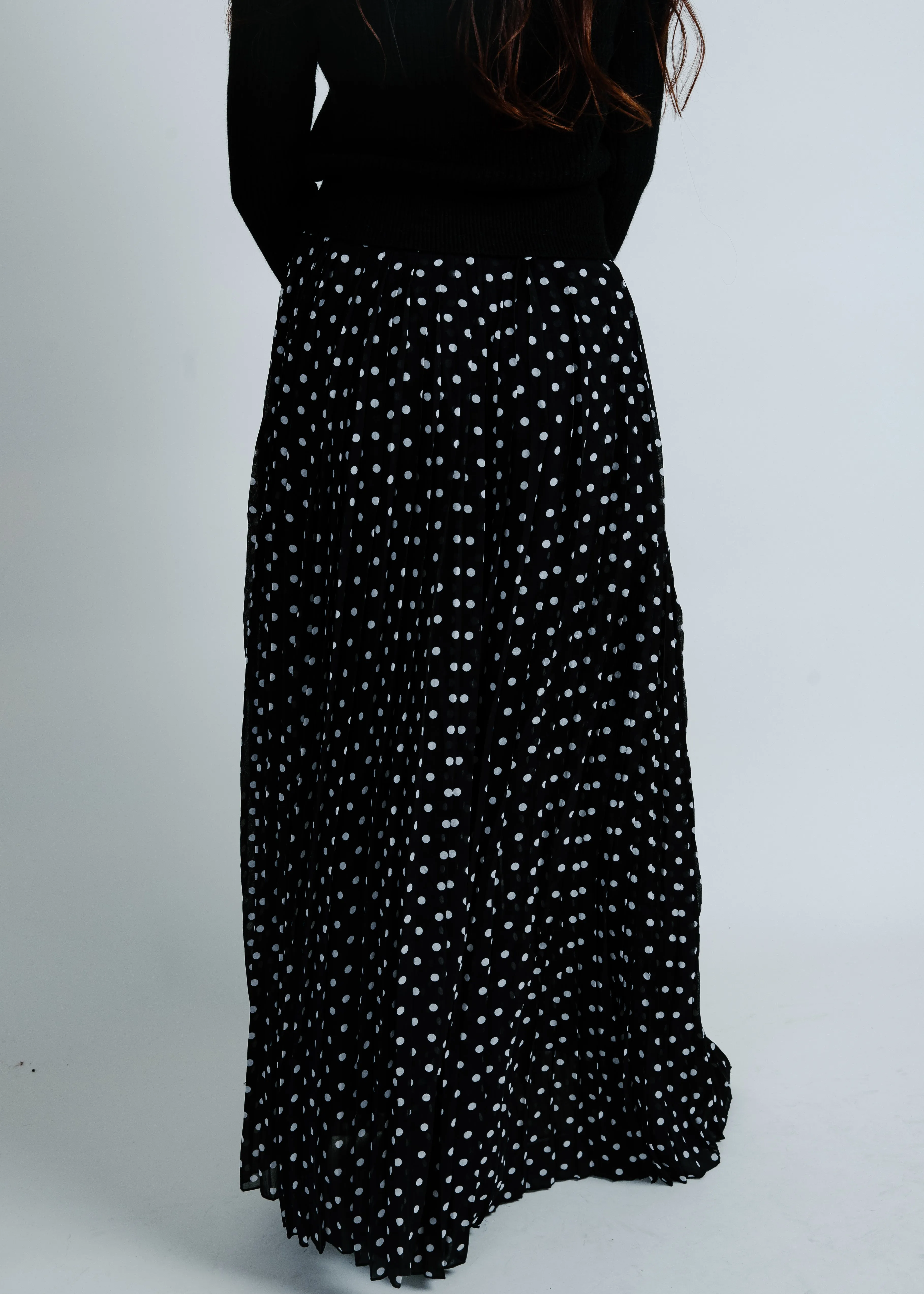 Linda Flowy Wide Leg Polka Dot Pants