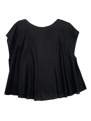 Linen Top in Black