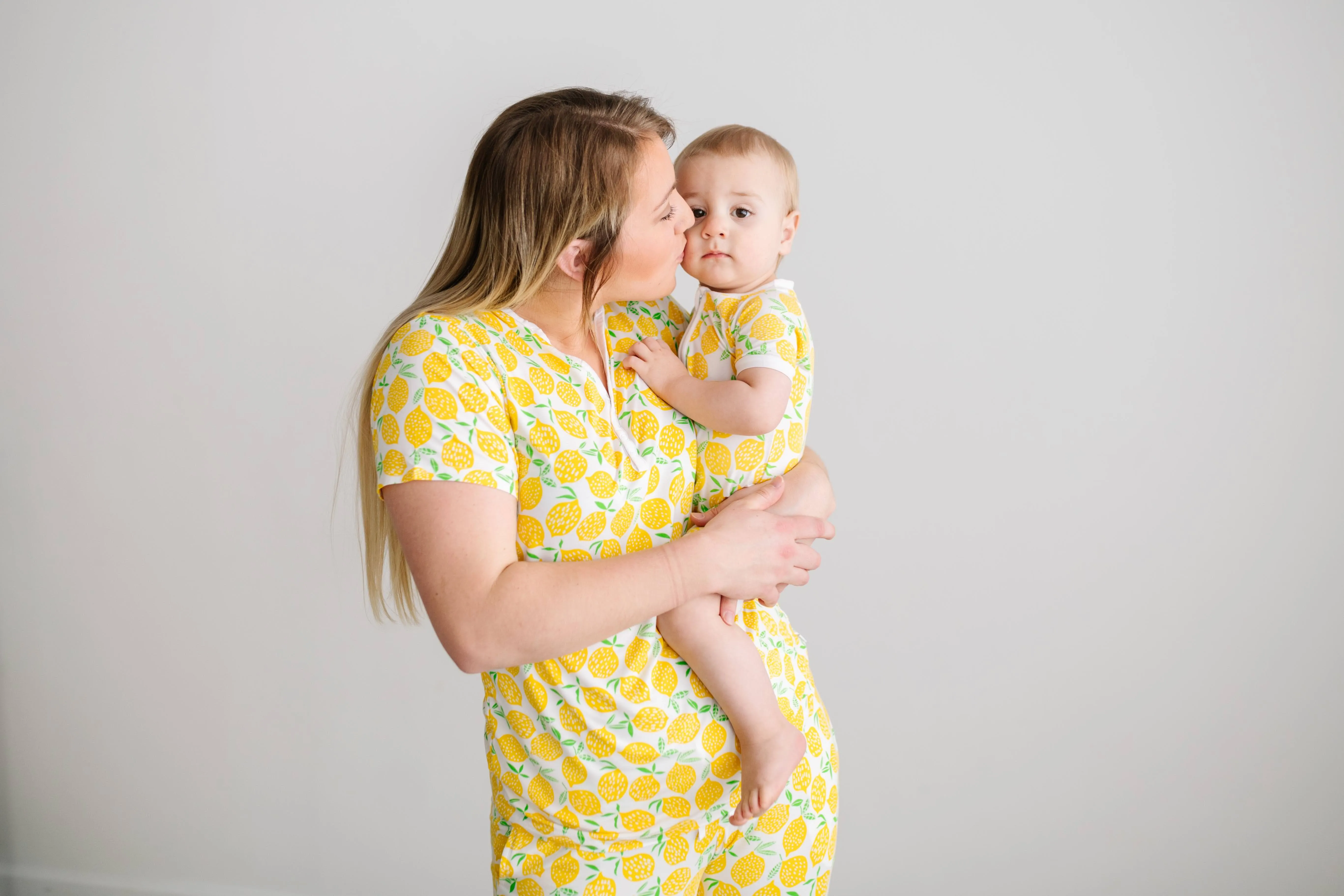 Little Sleepies Lemons Women's 2pc Bamboo S/S Pajama Set