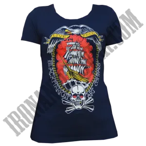 Live Free Scoop Neck Tee