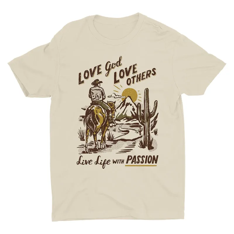 Love God Love Others Cotton Tee