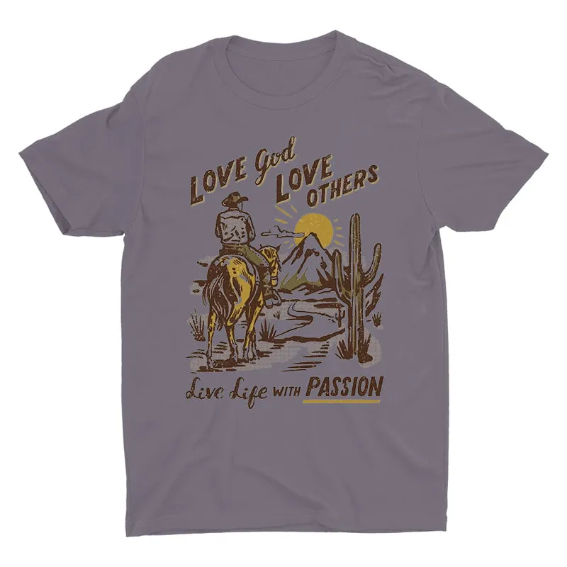 Love God Love Others Cotton Tee