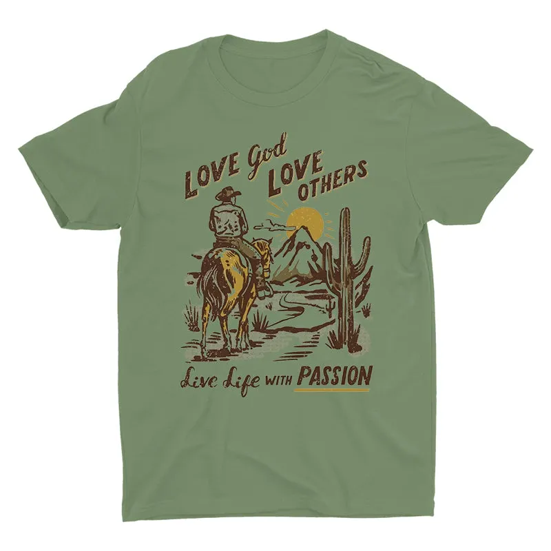 Love God Love Others Cotton Tee