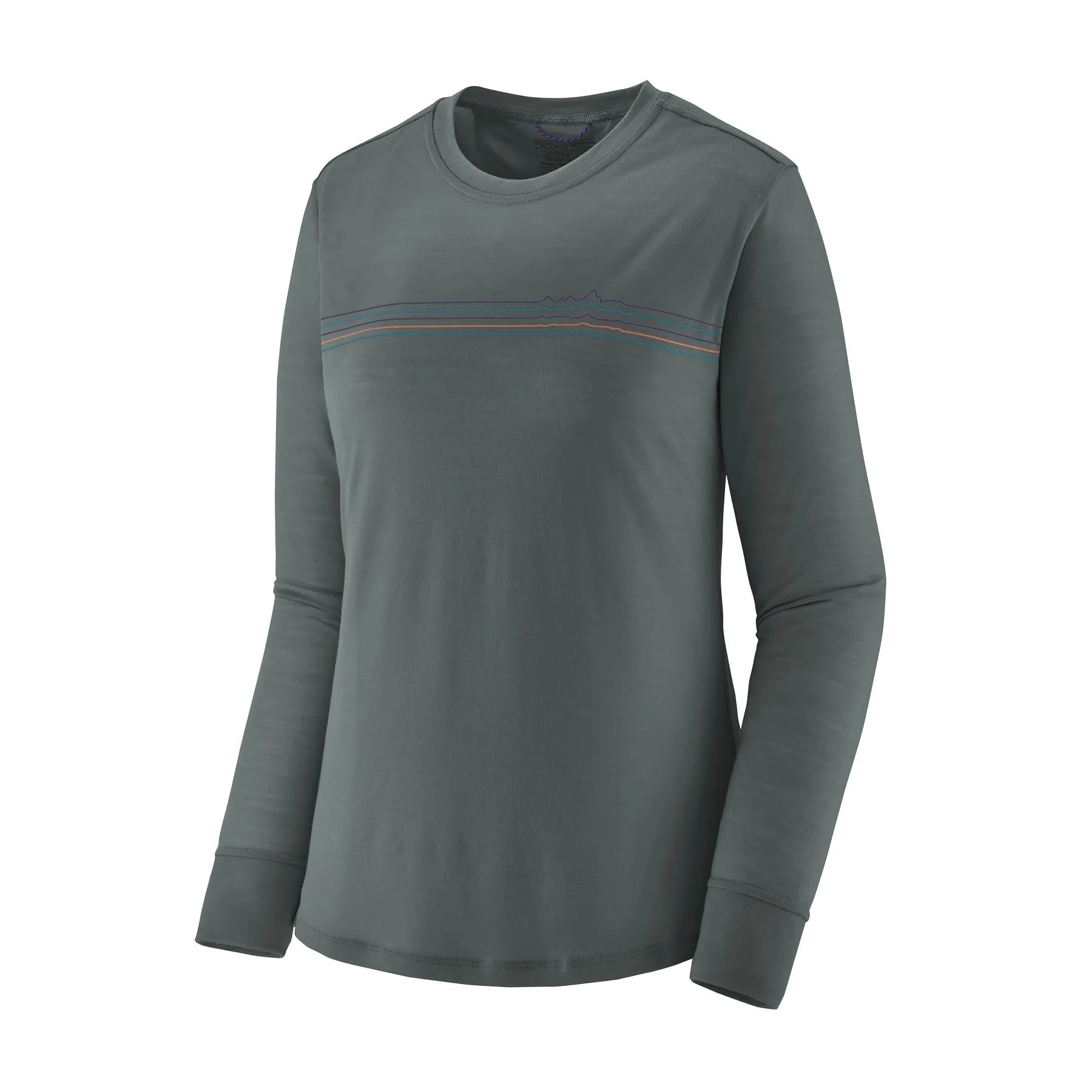 LS Cool Merino Graphic Shirt W