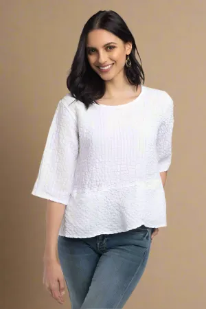Luna Luz Ruching Top